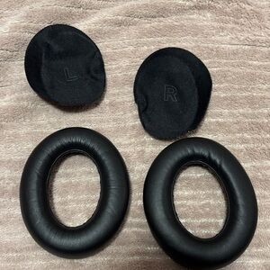 Black Replacement Ear Pads for Bose Quiet Comfort Ultra